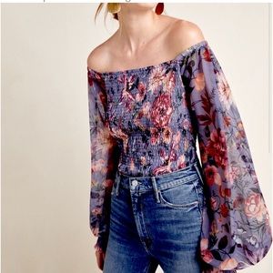 Anthropologie Rouen Top Size L